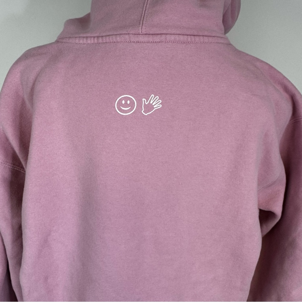 Glossier Dusty Pink Hoodie - Picture 3 of 8